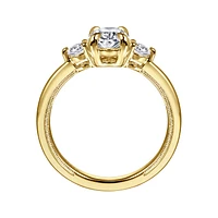 Gabriel & Co 9X6 Engagement Ring 14K Yellow Gold Classic ER16475O6Y44JJ