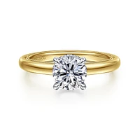 Gabriel & Co 6.5 Engagement Ring 14K Gold Classic ER16476R4M44JJ