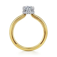 Gabriel & Co 6.5 Engagement Ring 14K Gold Classic ER16476R4M44JJ