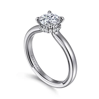 Gabriel & Co 6.5 Engagement Ring 14K White Gold Classic ER16476R4W44JJ