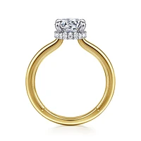 Gabriel & Co 7.4 Engagement Ring 14K Gold Classic ER16476R6M44JJ