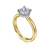Gabriel & Co 7.4 Engagement Ring 14K Gold Classic ER16476R6M44JJ