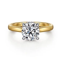 Gabriel & Co 8 Engagement Ring 14K Gold Classic ER16476R8M44JJ