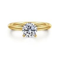 Gabriel & Co 6.5 Engagement Ring 14K Yellow Gold Classic ER16512R4Y44JJ