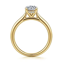 Gabriel & Co 6.5 Engagement Ring 14K Yellow Gold Classic ER16512R4Y44JJ