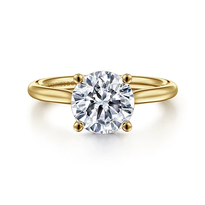Gabriel & Co 8 Engagement Ring 14K Yellow Gold Classic ER16512R8Y44JJ