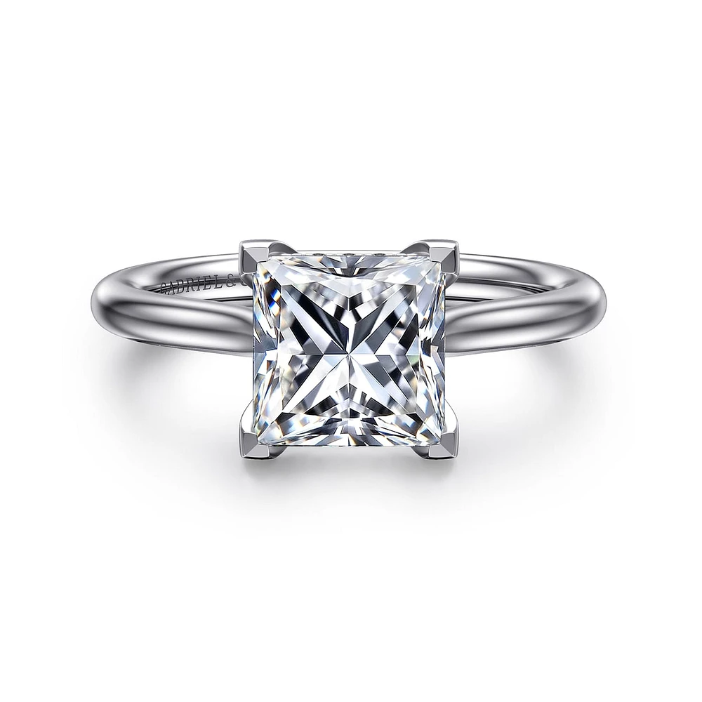 Gabriel & Co 7 Engagement Ring 14K White Gold Classic ER16512S8W44JJ