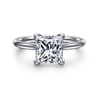 Gabriel & Co 7 Engagement Ring 14K White Gold Classic ER16512S8W44JJ