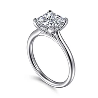 Gabriel & Co 7 Engagement Ring 14K White Gold Classic ER16512S8W44JJ