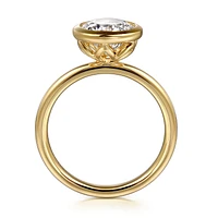 Gabriel & Co 8 Engagement Ring 14K Yellow Gold Contemporary ER16526R8Y4JJJ