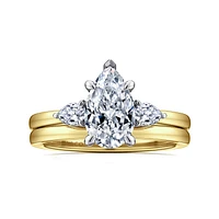 Gabriel & Co 10X6 Engagement Ring 14K Gold Contemporary ER16551P6M44JJ