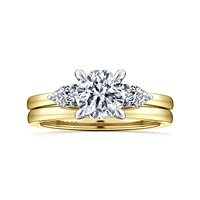 Gabriel & Co 6.5 Engagement Ring 14K Gold Contemporary ER16551R4M44JJ