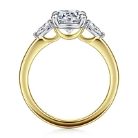 Gabriel & Co 7.4 Engagement Ring 14K Gold Contemporary ER16551R6M44JJ