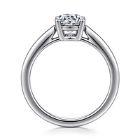 Gabriel & Co 6.5 Engagement Ring 14K White Gold Contemporary ER16561R4W4JJJ