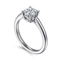 Gabriel & Co 6.5 Engagement Ring 14K White Gold Contemporary ER16561R4W4JJJ