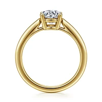 Gabriel & Co 6.5 Engagement Ring 14K Yellow Gold Contemporary ER16561R4Y4JJJ