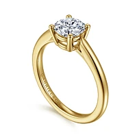 Gabriel & Co 6.5 Engagement Ring 14K Yellow Gold Contemporary ER16561R4Y4JJJ