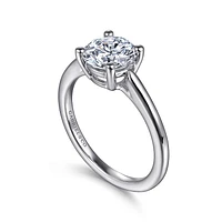 Gabriel & Co 7.4 Engagement Ring 14K White Gold Contemporary ER16561R6W4JJJ