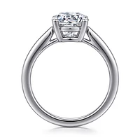 Gabriel & Co 8 Engagement Ring 14K White Gold Contemporary ER16561R8W4JJJ