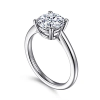 Gabriel & Co 8 Engagement Ring 14K White Gold Contemporary ER16561R8W4JJJ