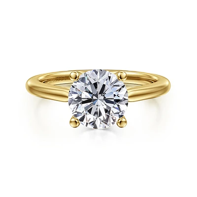 Gabriel & Co 8 Engagement Ring 14K Yellow Gold Contemporary ER16561R8Y4JJJ