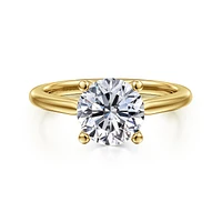 Gabriel & Co 8 Engagement Ring 14K Yellow Gold Contemporary ER16561R8Y4JJJ
