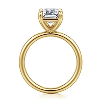 Gabriel & Co 9.5X7 Engagement Ring 14K Yellow Gold Contemporary ER16569E12Y4JJJ