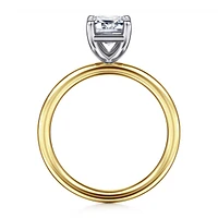 Gabriel & Co 8.5X6 Engagement Ring 14K Gold Contemporary ER16569E8M4JJJ