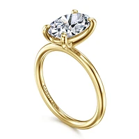 Gabriel & Co 11X7.2 Engagement Ring 14K Yellow Gold Contemporary ER16569O10Y4JJJ