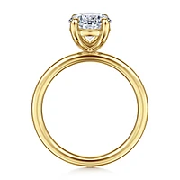 Gabriel & Co 11.5X7.5 Engagement Ring 14K Yellow Gold Contemporary ER16569O12Y4JJJ