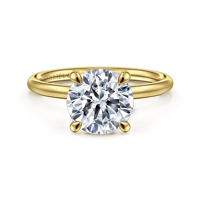Gabriel & Co 8.5 Engagement Ring 14K Yellow Gold Contemporary ER16569R10Y4JJJ