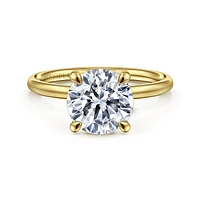 Gabriel & Co 8.5 Engagement Ring 14K Yellow Gold Contemporary ER16569R10Y4JJJ