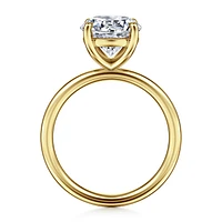 Gabriel & Co 9 Engagement Ring 14K Yellow Gold Contemporary ER16569R12Y4JJJ