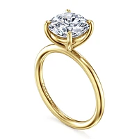 Gabriel & Co 9 Engagement Ring 14K Yellow Gold Contemporary ER16569R12Y4JJJ