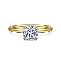 Gabriel & Co 6.5 Engagement Ring 14K Gold Contemporary ER16569R4M4JJJ