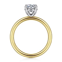 Gabriel & Co 6.5 Engagement Ring 14K Gold Contemporary ER16569R4M4JJJ