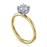 Gabriel & Co 6.5 Engagement Ring 14K Gold Contemporary ER16569R4M4JJJ