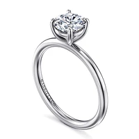 Gabriel & Co 6.5 Engagement Ring 14K White Gold Contemporary ER16569R4W4JJJ
