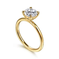 Gabriel & Co 6.5 Engagement Ring 14K Yellow Gold Contemporary ER16569R4Y4JJJ