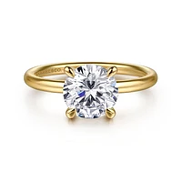 Gabriel & Co 7.4 Engagement Ring 14K Yellow Gold Contemporary ER16569R6Y4JJJ