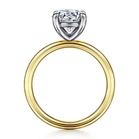 Gabriel & Co 8 Engagement Ring 14K Gold Contemporary ER16569R8M4JJJ