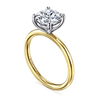 Gabriel & Co 8 Engagement Ring 14K Gold Contemporary ER16569R8M4JJJ