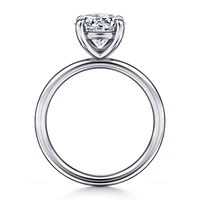 Gabriel & Co 8 Engagement Ring 14K White Gold Contemporary ER16569R8W4JJJ