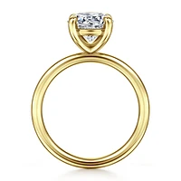 Gabriel & Co 8 Engagement Ring 14K Yellow Gold Contemporary ER16569R8Y4JJJ