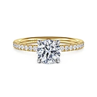 Gabriel & Co 6.5 Engagement Ring 14K Gold Contemporary ER16570R4M44JJ