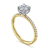 Gabriel & Co 6.5 Engagement Ring 14K Gold Contemporary ER16570R4M44JJ