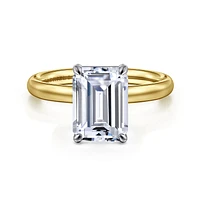 Gabriel & Co 9.5X7 Engagement Ring 14K Gold Contemporary ER16571E12M4JJJ