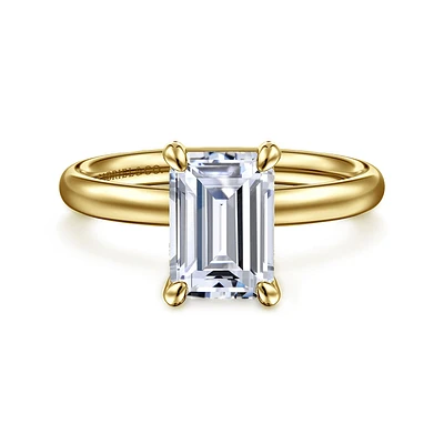 Gabriel & Co 8.5X6 Engagement Ring 14K Yellow Gold Contemporary ER16571E8Y4JJJ