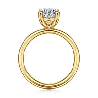 Gabriel & Co 11.5X7.5 Engagement Ring 14K Yellow Gold Contemporary ER16571O12Y4JJJ