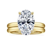 Gabriel & Co 13X8.5 Engagement Ring 14K Yellow Gold Contemporary ER16571O16Y4JJJ